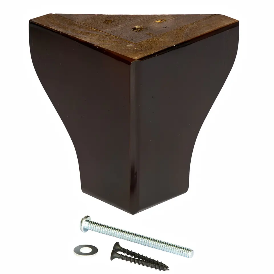 Low European Legs - Armchair Legs. Height 11cm 3