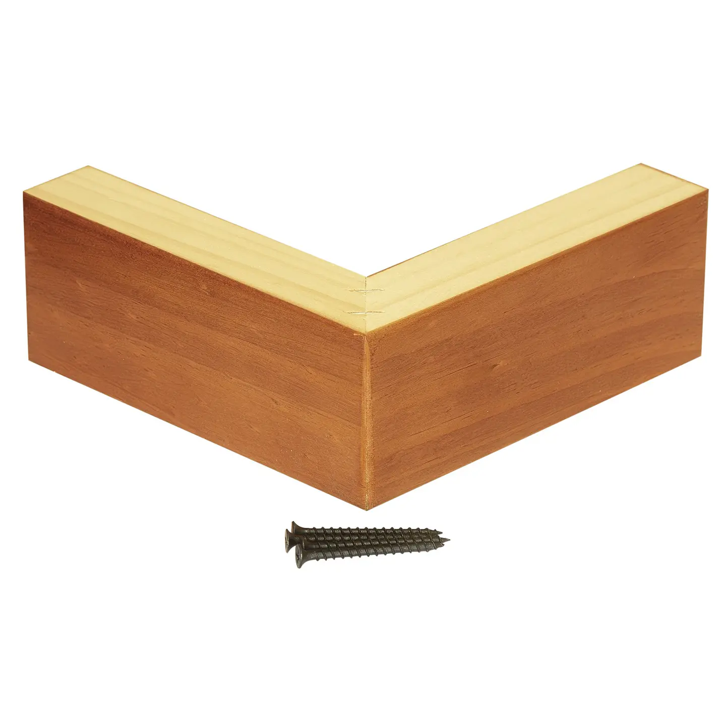 Kit 4 Unidades Pata Para Sillón o base europea Tipo L 6,5 Cm Altura  2