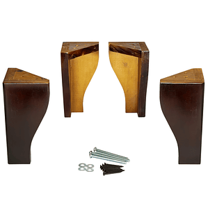 Patas Para Camas Europeas. Kit De 4 Patas Rosen, Cic, Flex