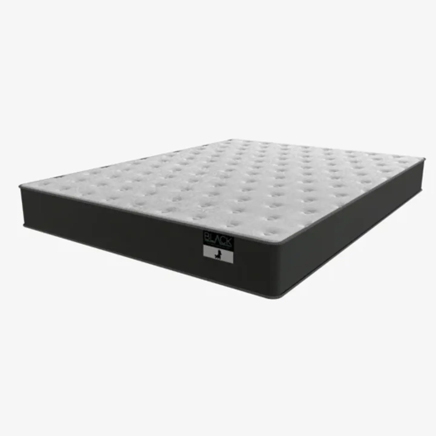 Cama 2 plaza Box 13 cm Colchón Black largo 190 cm 2