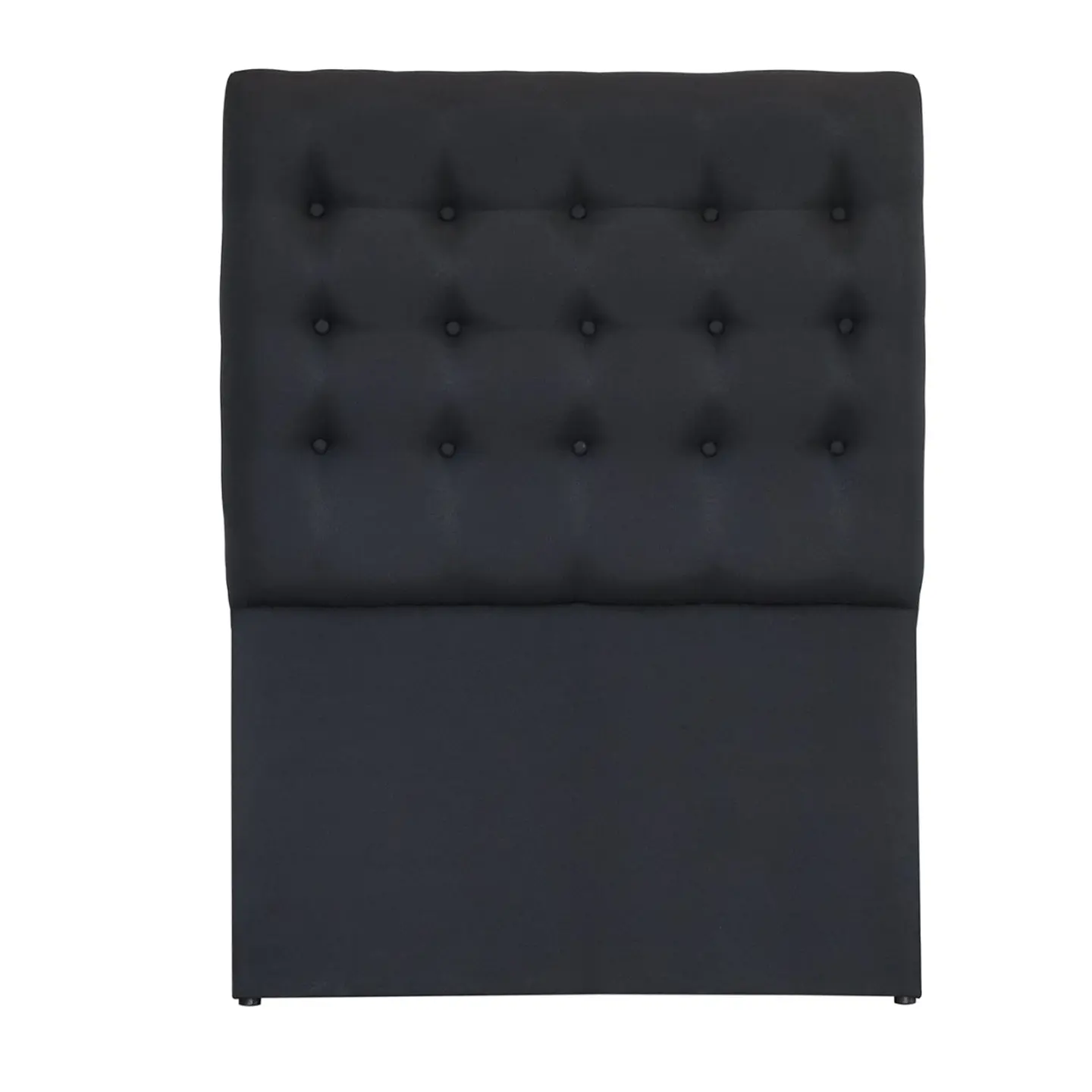 Respaldo De Cama Full - Sin Retorno / Botonne Basico (Negro) 3