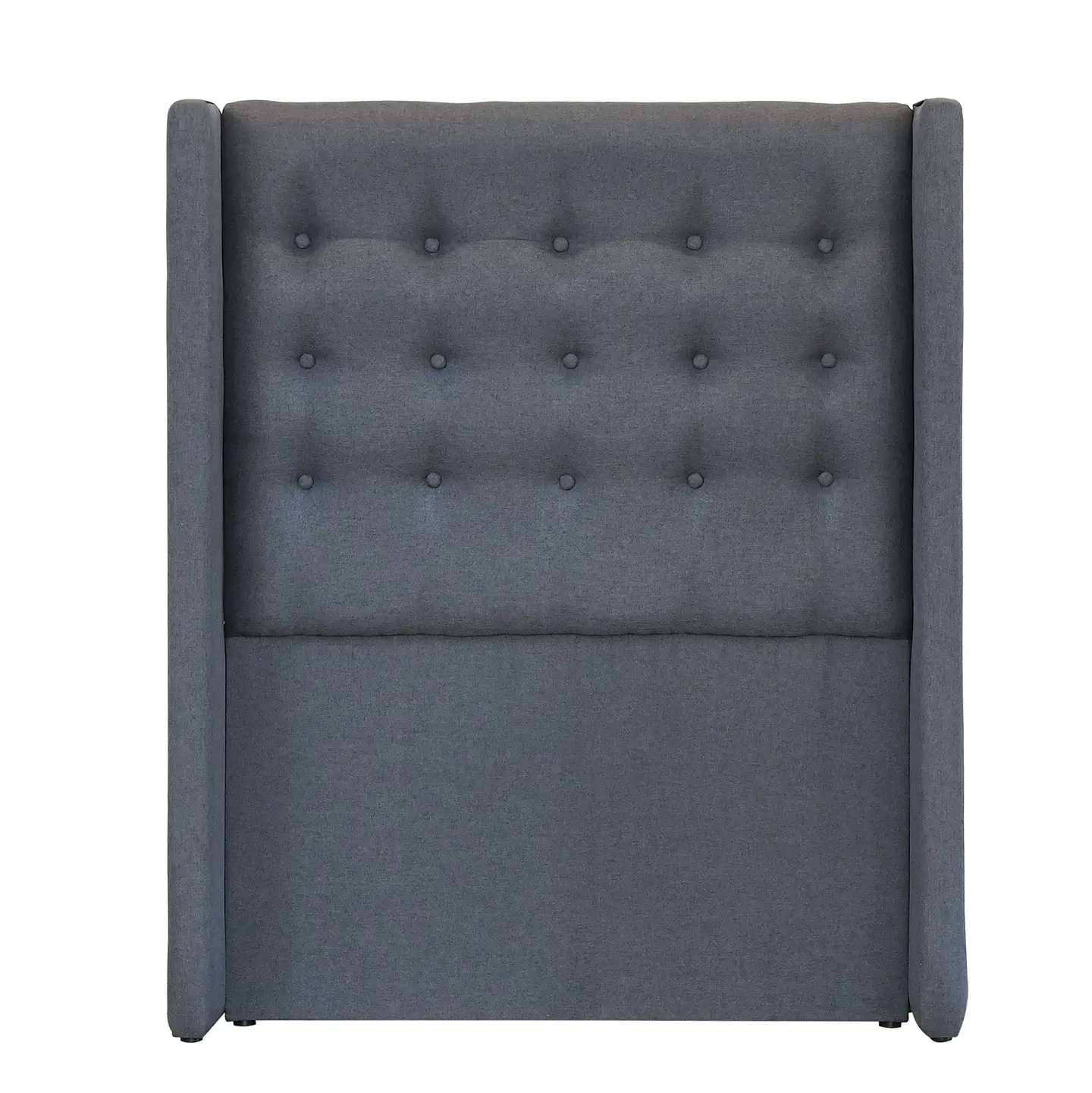 Respaldo De Cama Full - Con Retorno / Botonne Basico (Gris) 3