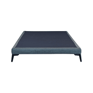 Base de Cama 1.5 Plaza Box 8 cm / Con Patas Metalicas y/o Satinada