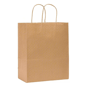 Bolsas De Regalo Papel Kraft 10 Uni - Tamaño 21x15x8cm