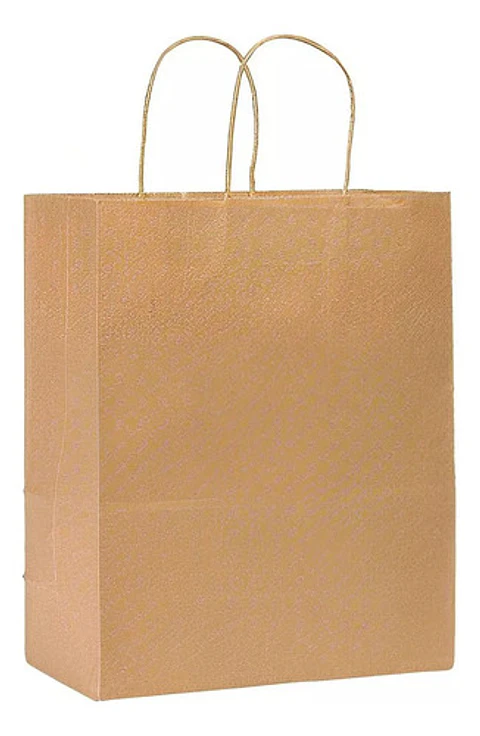 Bolsas De Regalo Papel Kraft 10 Uni - Tamaño 21x15x8cm