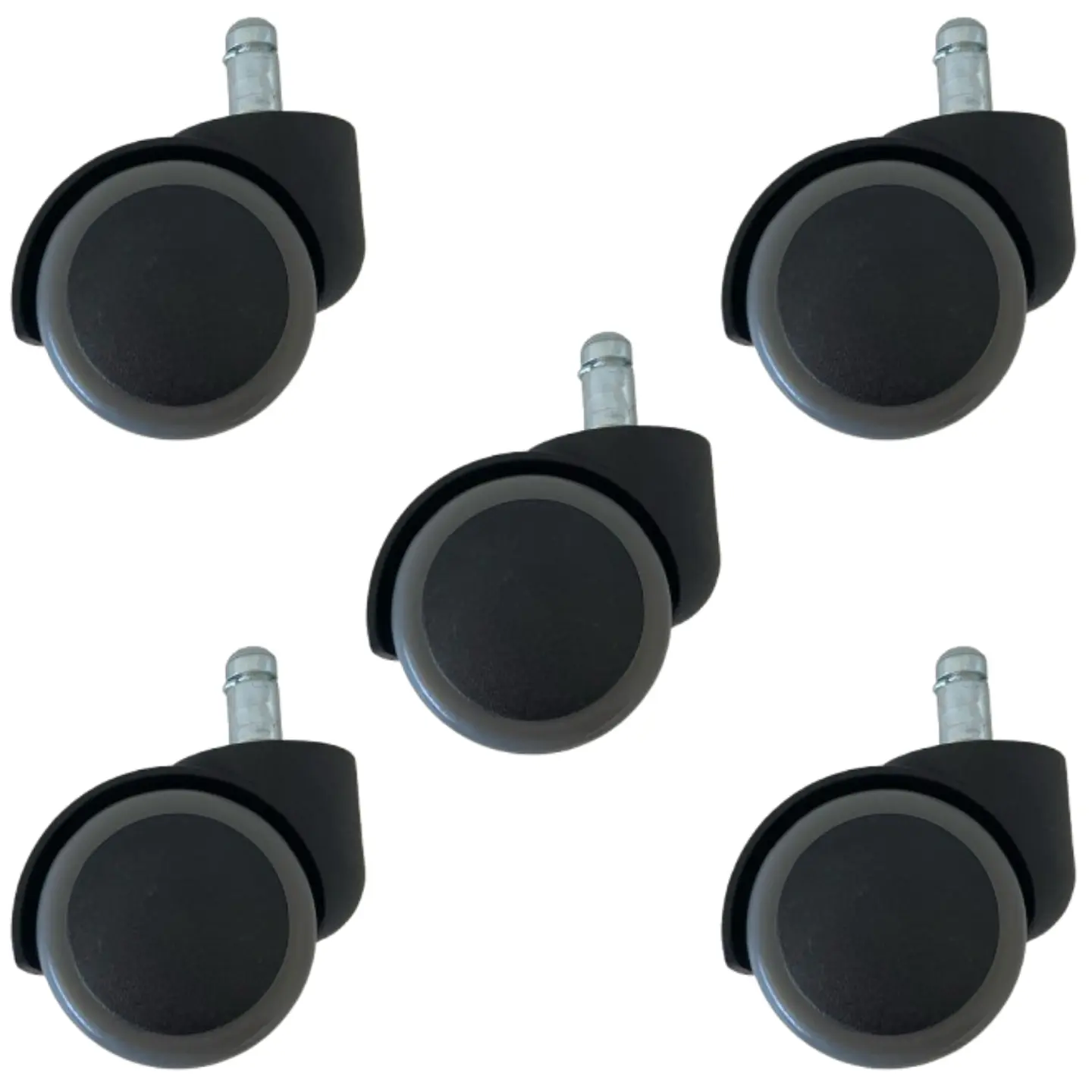 Ruedas Para Silla Escritorio Tipo Roller Universal - Pack De 5 Unidades 3