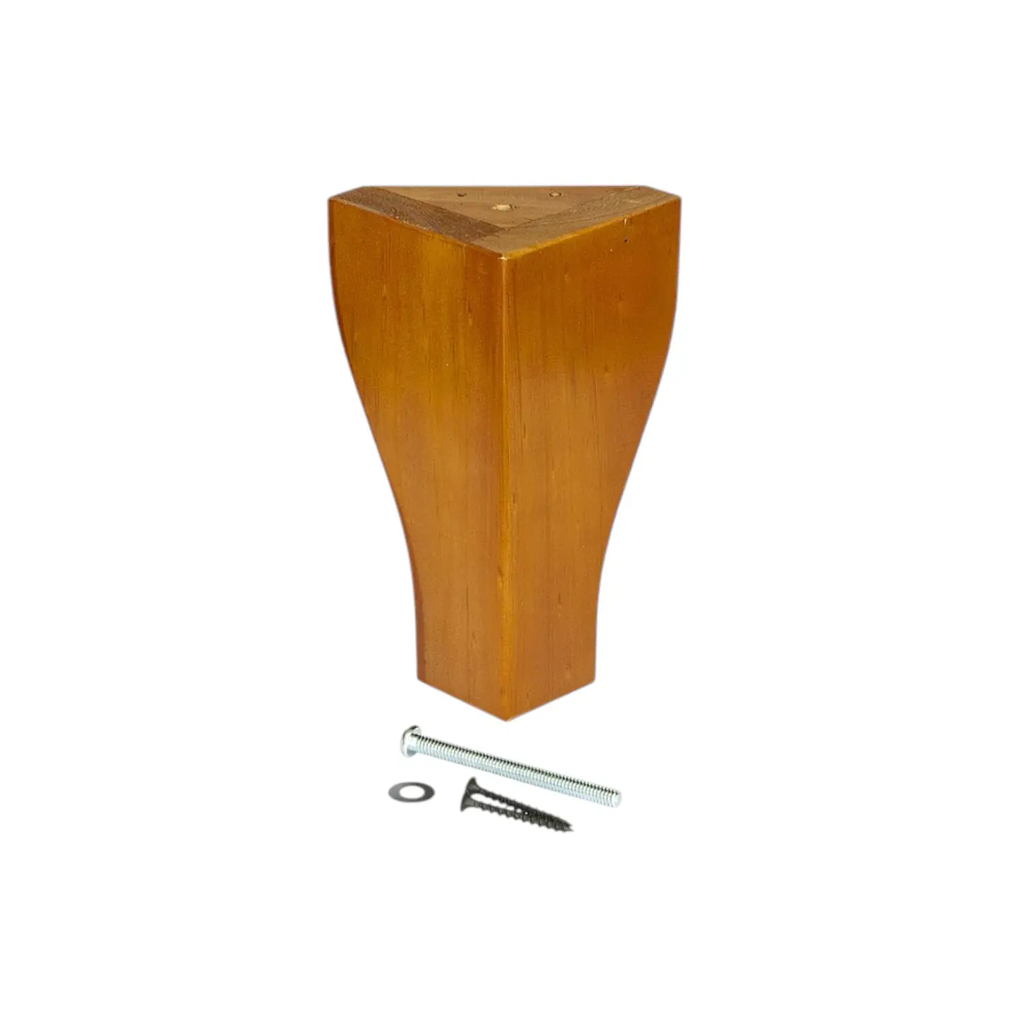 Kit de 4 Patas Universales Para Cama Europea - Miel 19.5 cm 2