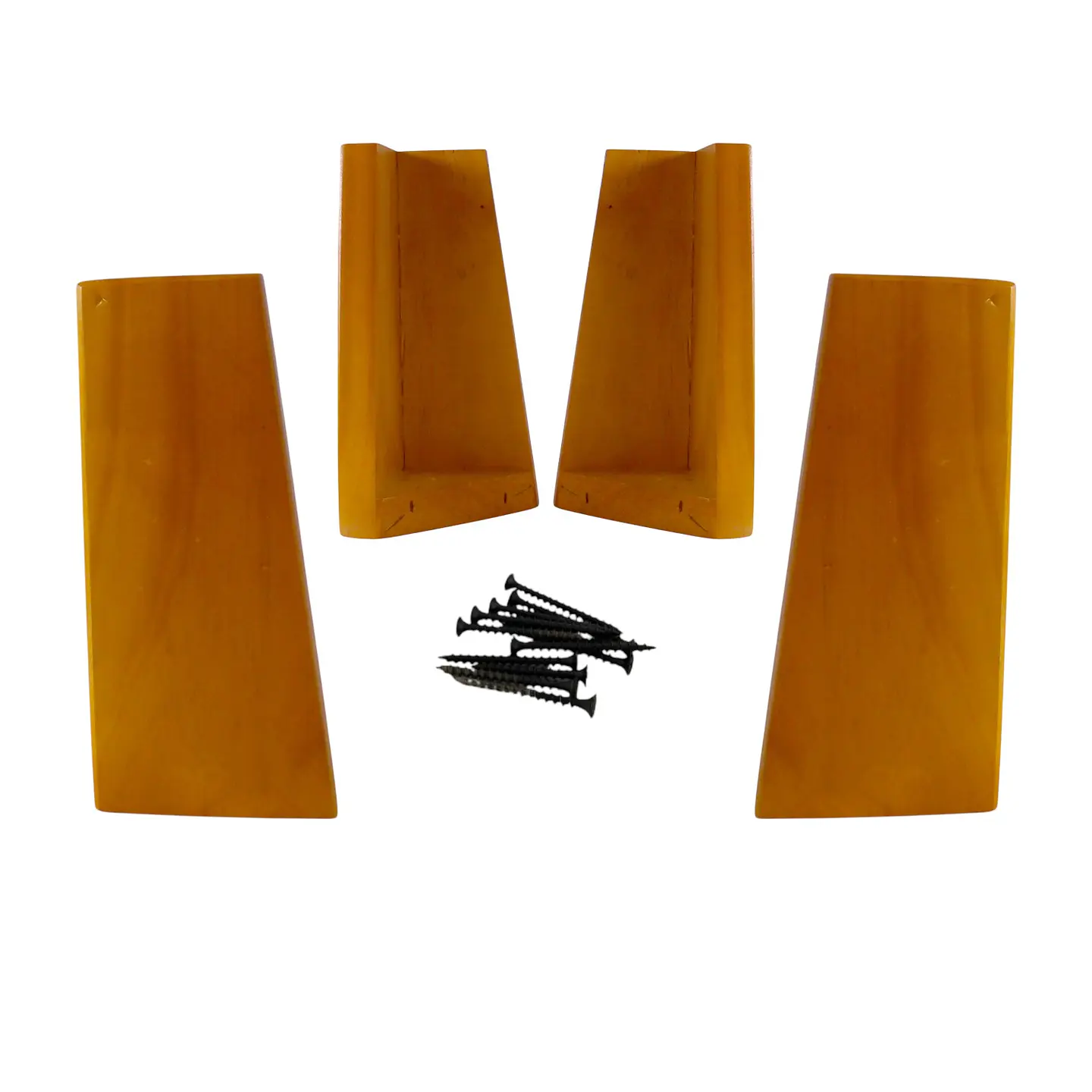 Kit 4 Patas Universales Para Cama Europea - Miel 19.5 cm 6