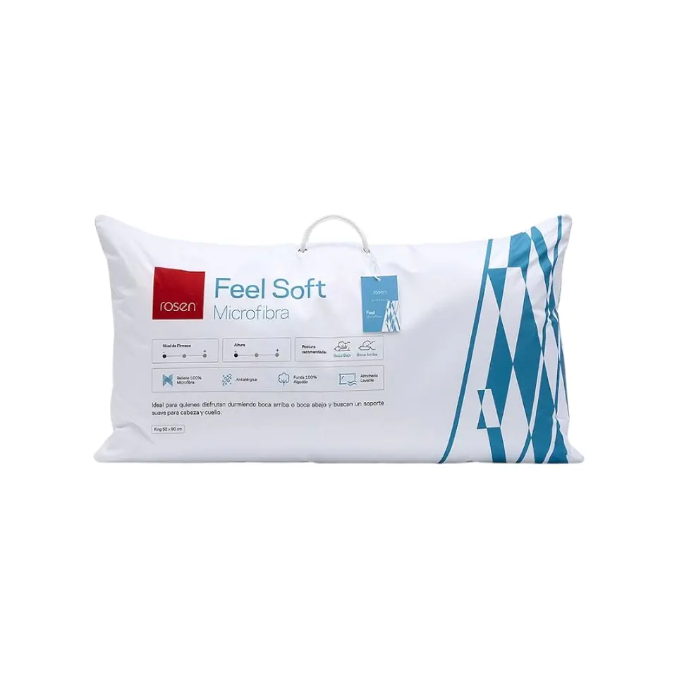 Almohada Soft Microfibra 50 x 90 - Rosen 4