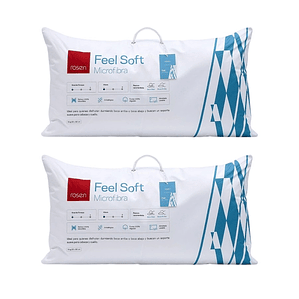 Pack 2 Almohadas Soft Microfibra 50 x 90 - Rosen