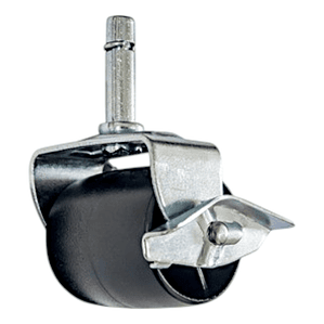 Rueda Tipo Barril Para Camas Flex, Vástago 1.05 Cm