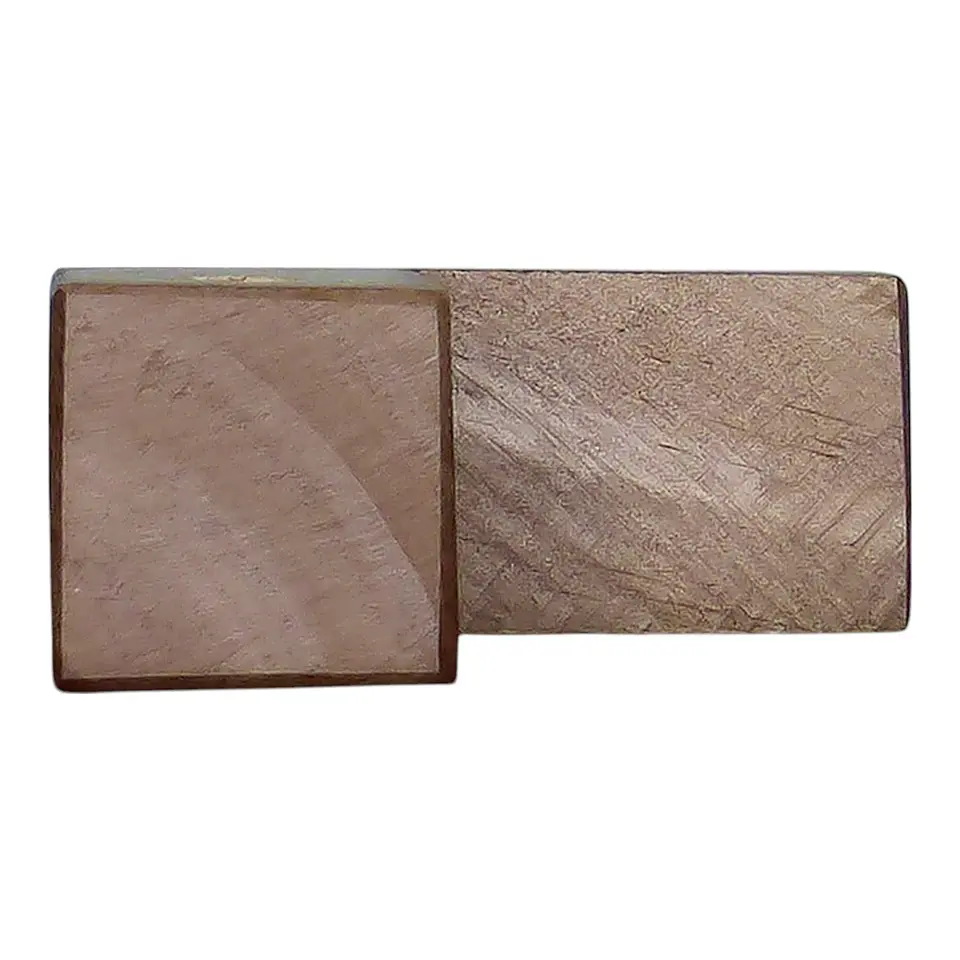 Kit 4 Patas Tipo L - Altura 4.5 cm (Chocolate) 5
