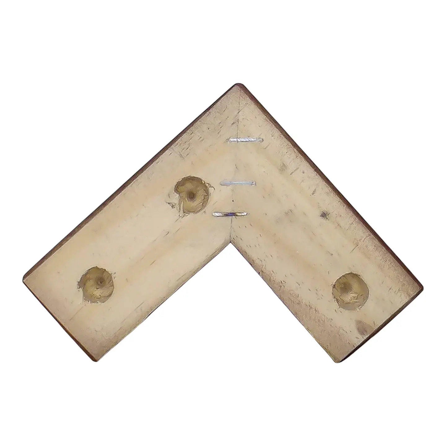 Kit 4 Patas Tipo L - Altura 4.5 cm (Chocolate) 7