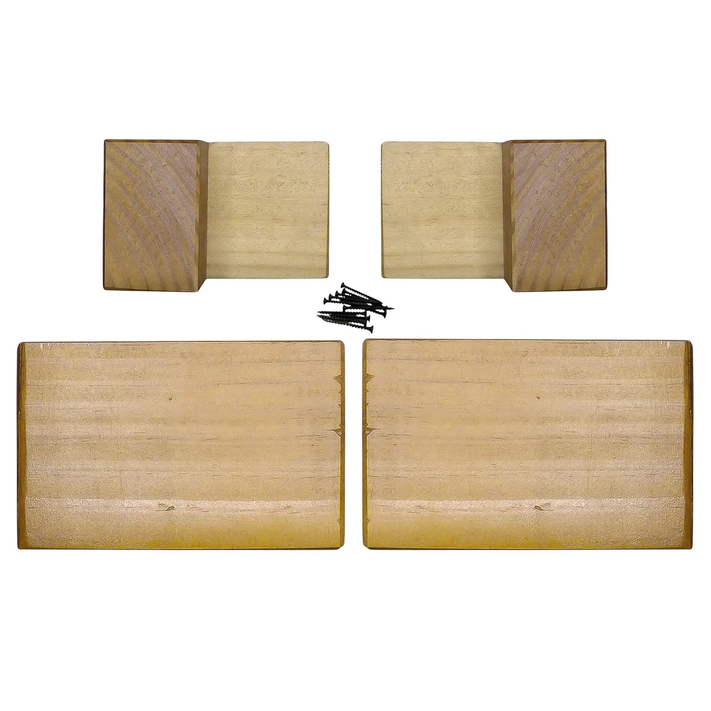 Kit 4 Patas Tipo L - Altura 6.5 cm - MIEL 7