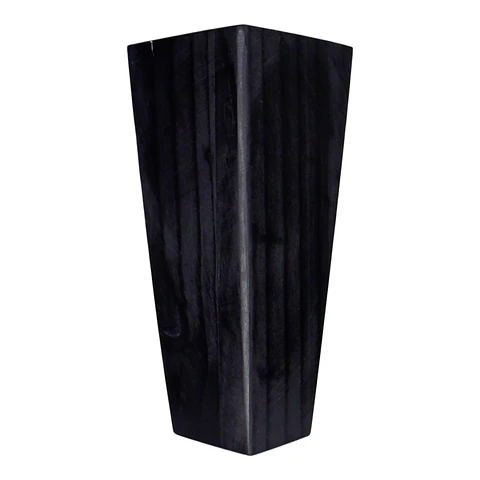 Kit 4 Patas Universales Para Cama Europea - Negro 24 cm