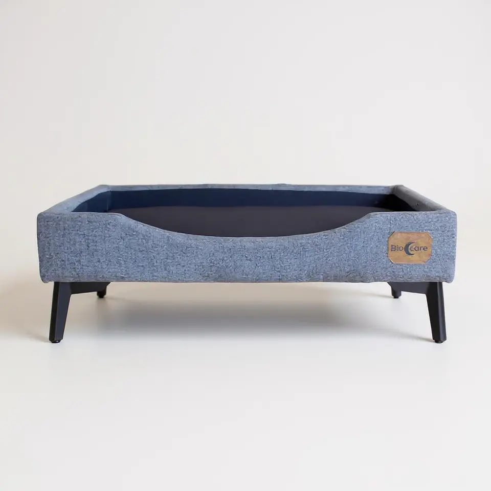 Cama de Mascotas - Talla S, M, L y XL / Pata Metalica 12 cm (Gris) 3