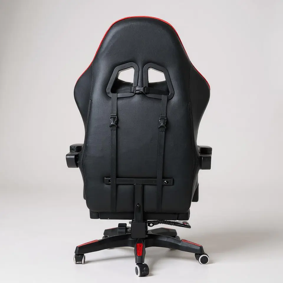 Silla Gamer Reclinable - Color Rojo 6
