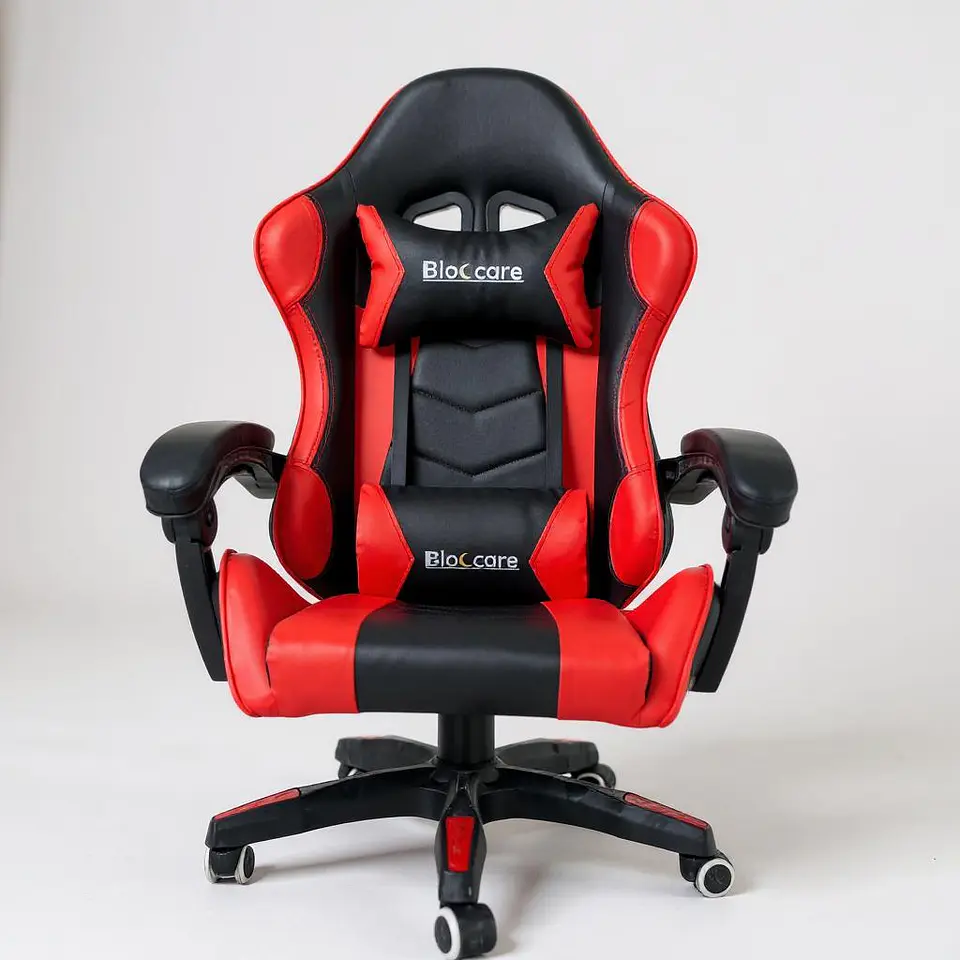 Silla Gamer Reclinable - Color Rojo 7