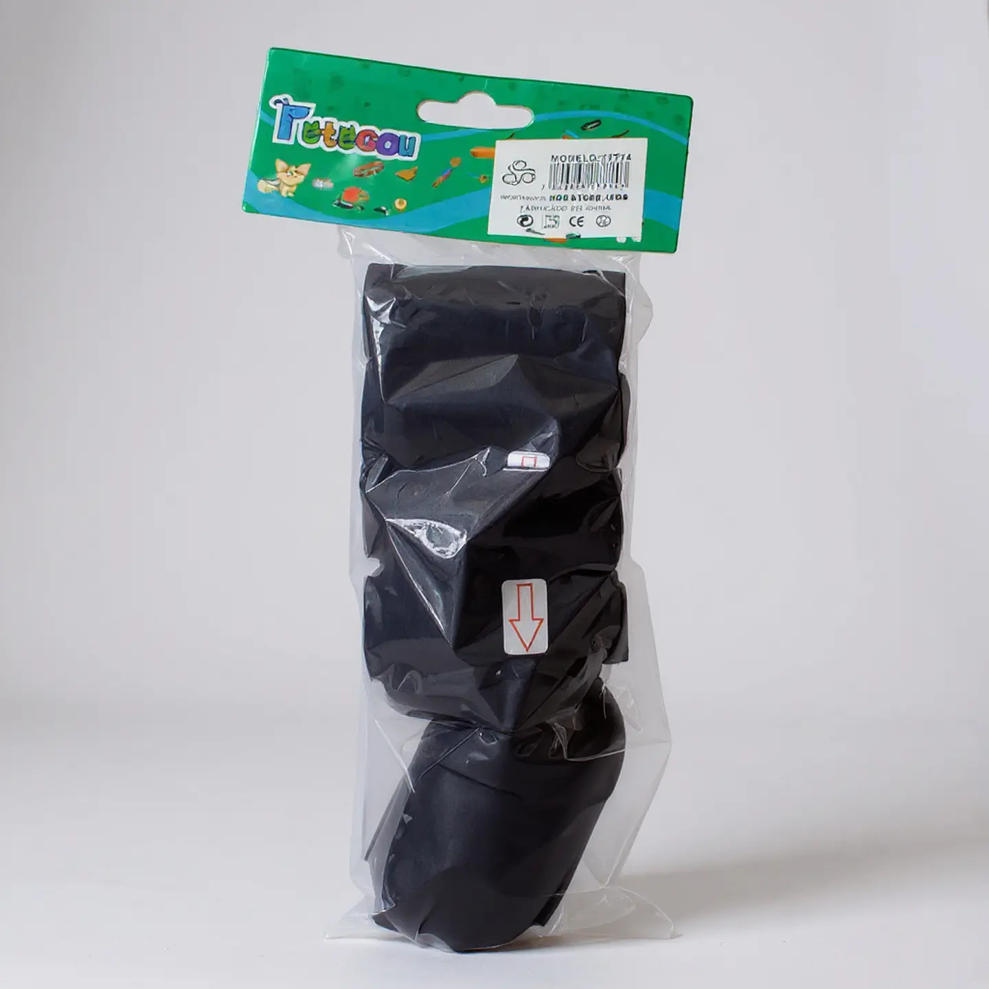 Bolsas de Basura para Perros + Dispensador (4 Unidades) NEGRO 2