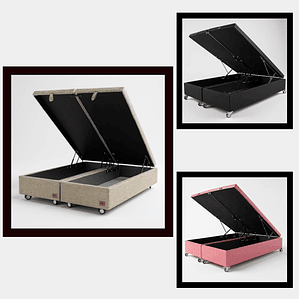 Base Dividida Baul Full / Dif. Ruedas (Colores)