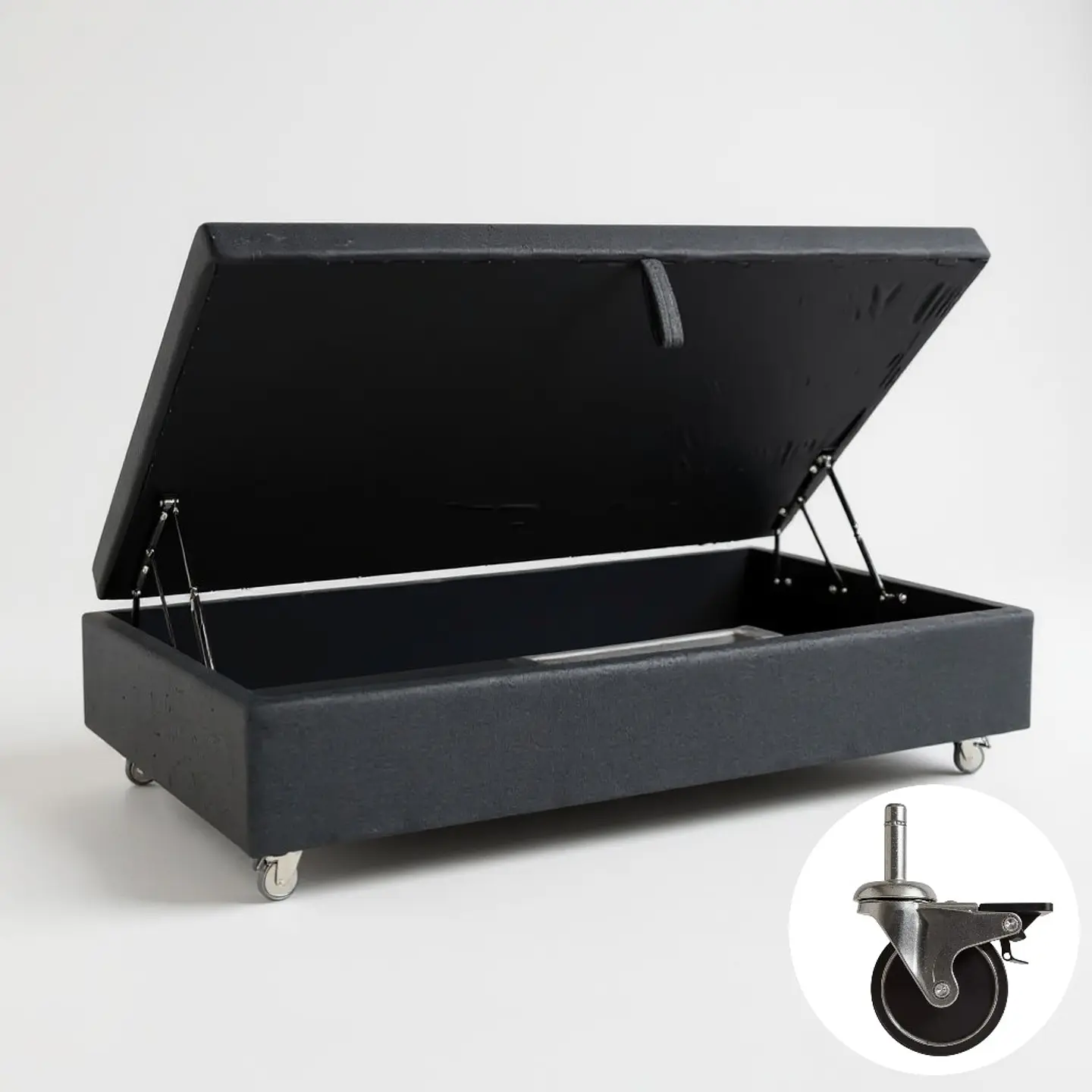 Base Cama Baul 1.5 PLaza / Lateral / Dif. Ruedas 6