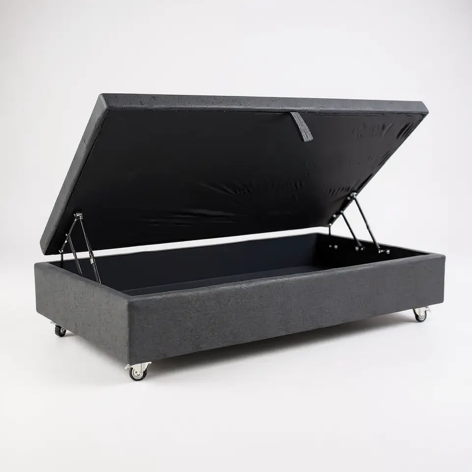 Base Cama Baul 1.5 PLaza / Lateral / Dif. Ruedas 7
