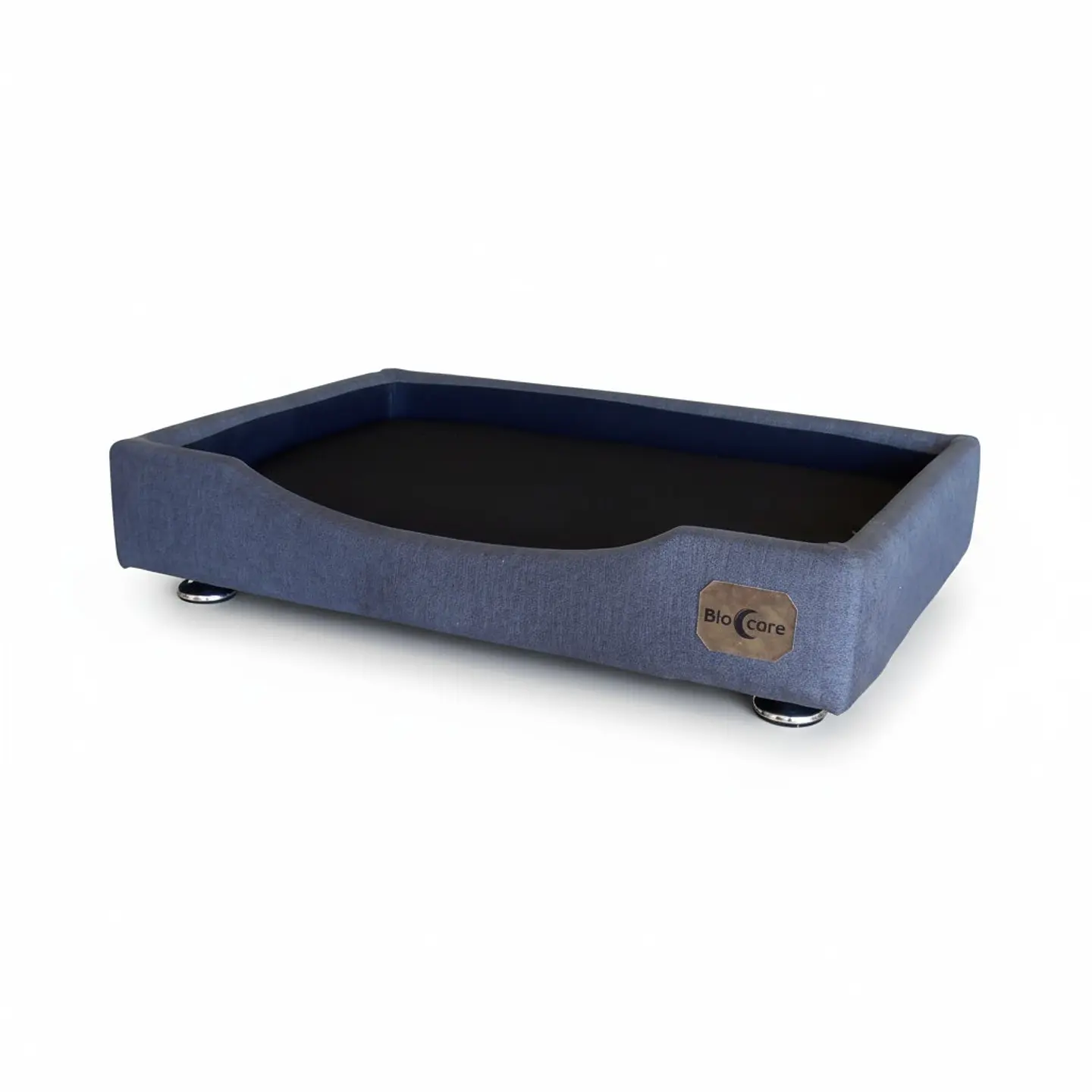 Cama de Mascotas - Talla XL EXTRA (110x80 cm) / Pata Montessori 3 cm (Gris) 4