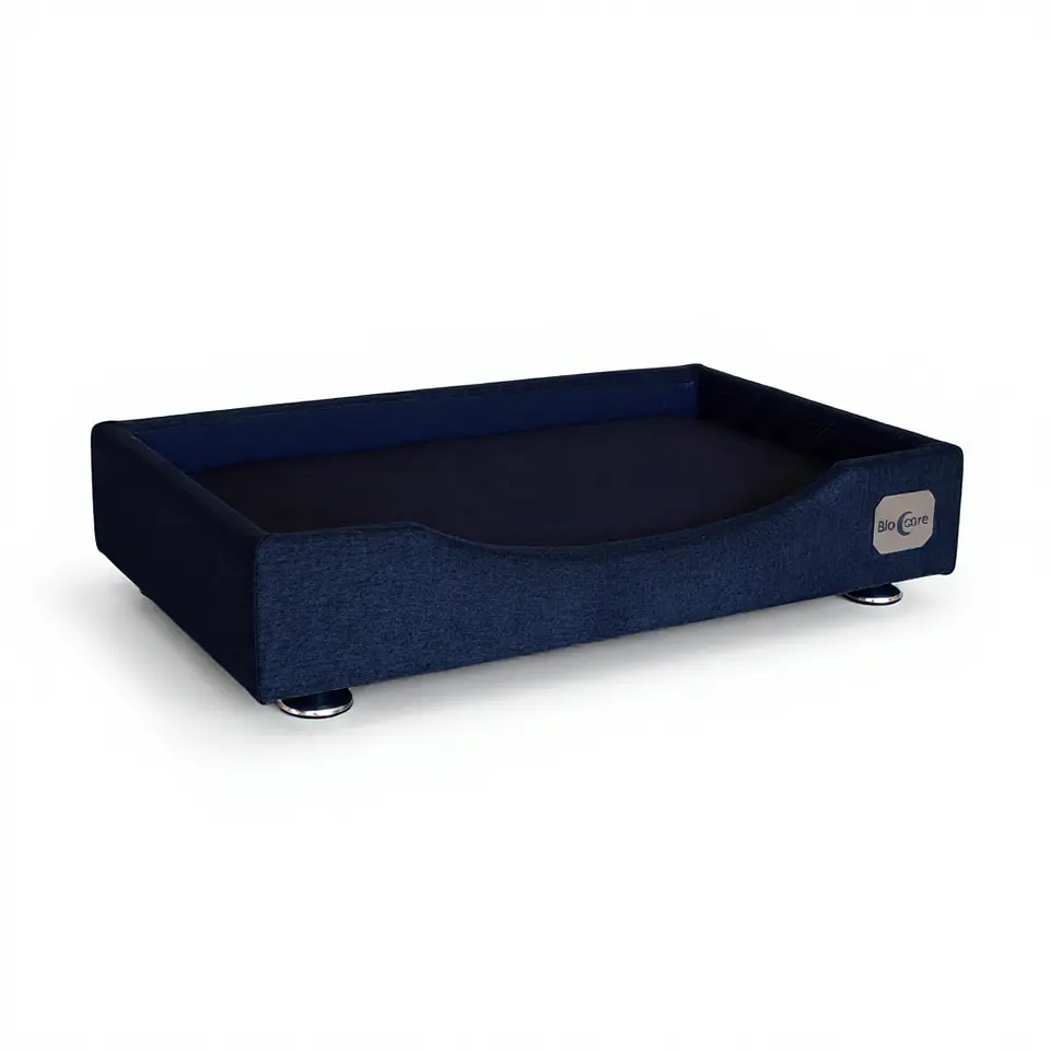 Cama de Mascotas - Talla XL EXTRA (110x80 cm) / Pata Montessori 3 cm (Negro) 4