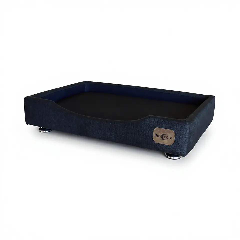 Cama de Mascotas - Talla XL EXTRA (110x80 cm) / Pata Montessori 3 cm (Negro) 5