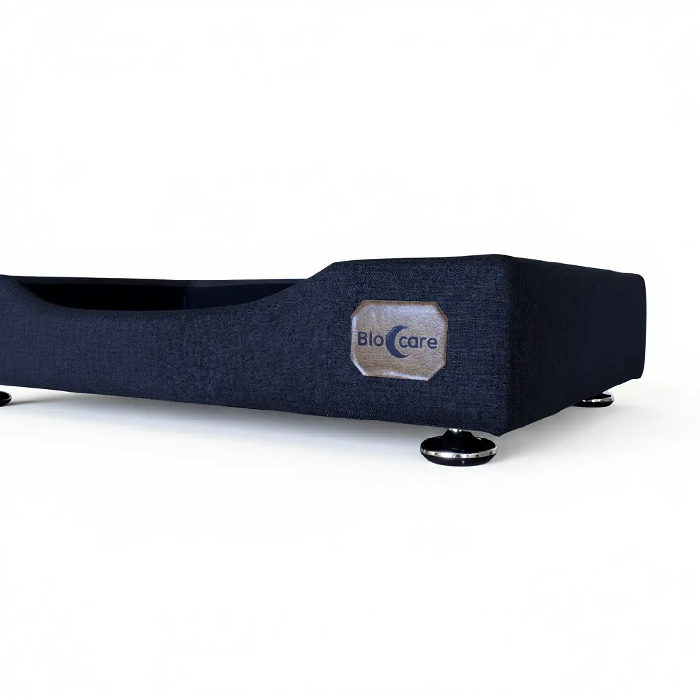 Cama de Mascotas - Talla XL EXTRA (110x80 cm) / Pata Montessori 3 cm (Negro) 6