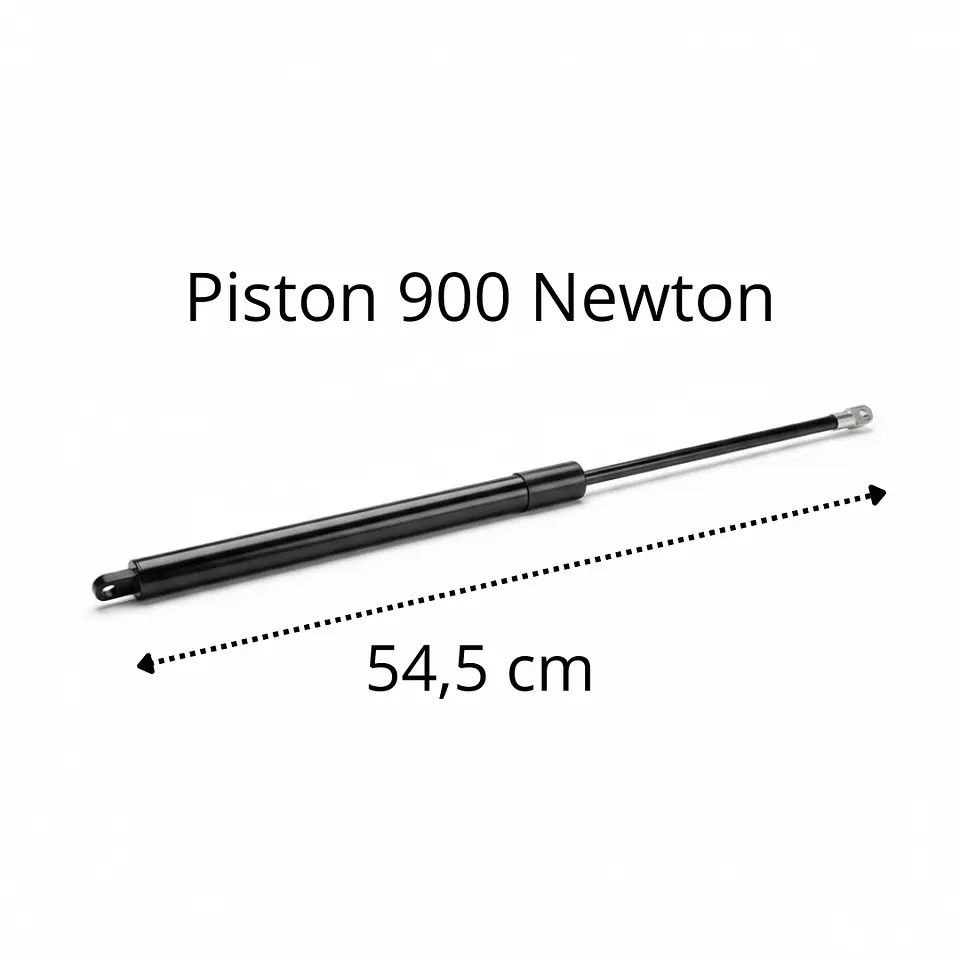 Pistón Para Cama baúl De 2 Plazas de 54,5 Cm Rosen de 90 Kg. 1