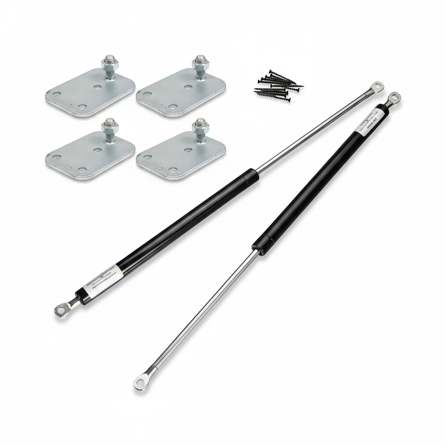 Cama Vertical 2 Pistones De 50 Kg + Placas 3