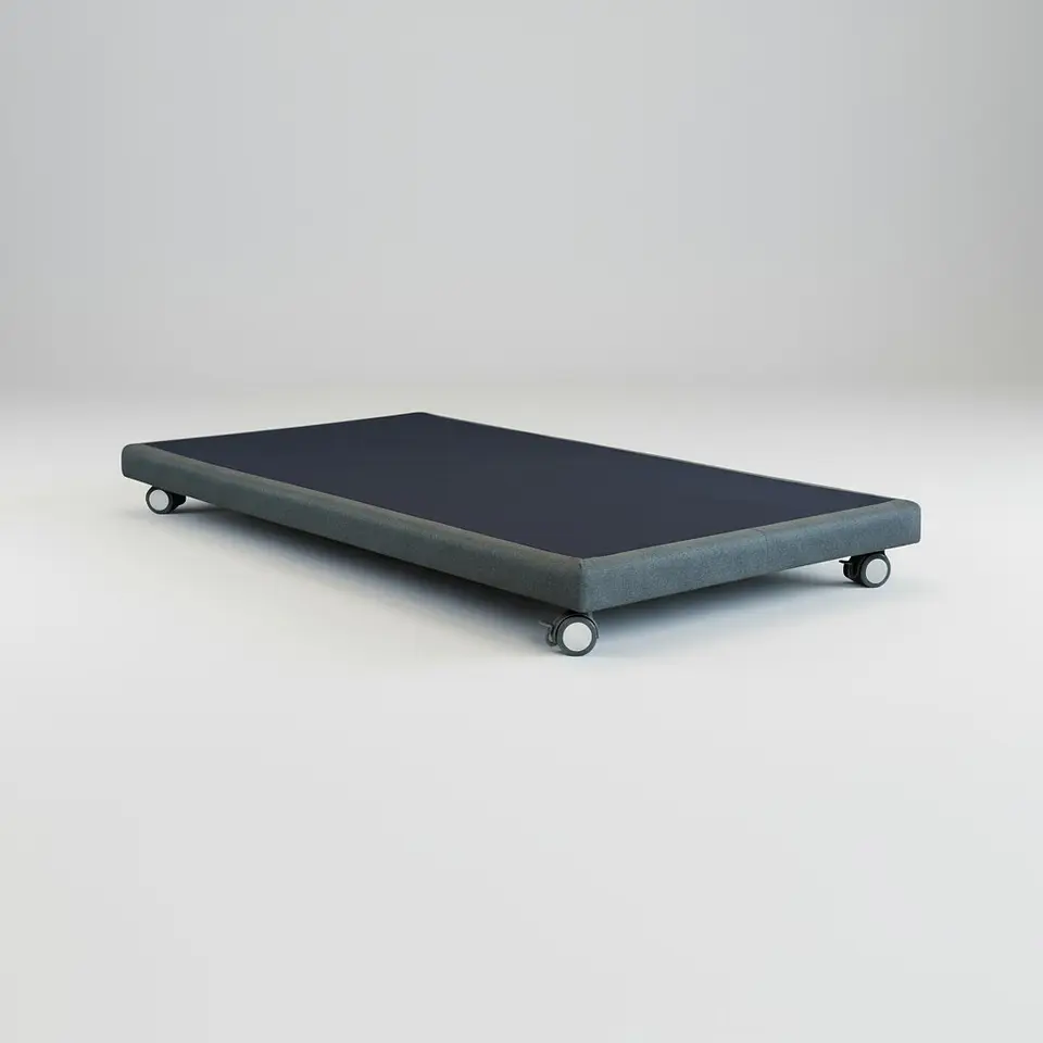Base De Cama 1 Plaza Box 8 cm / Dif. Ruedas 1