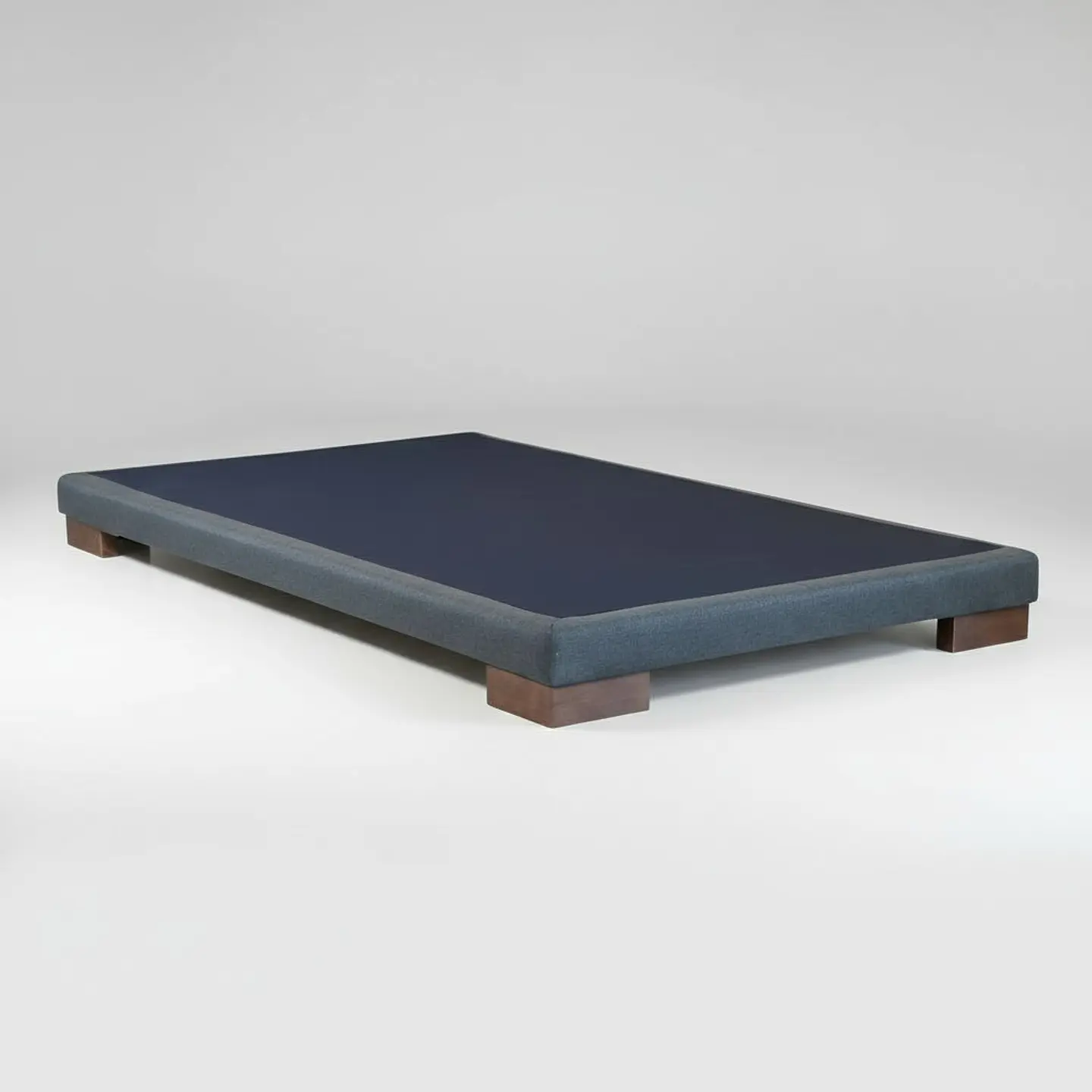 Base De Cama 1.5 Plaza Box 8 cm / Patas De Madera 3