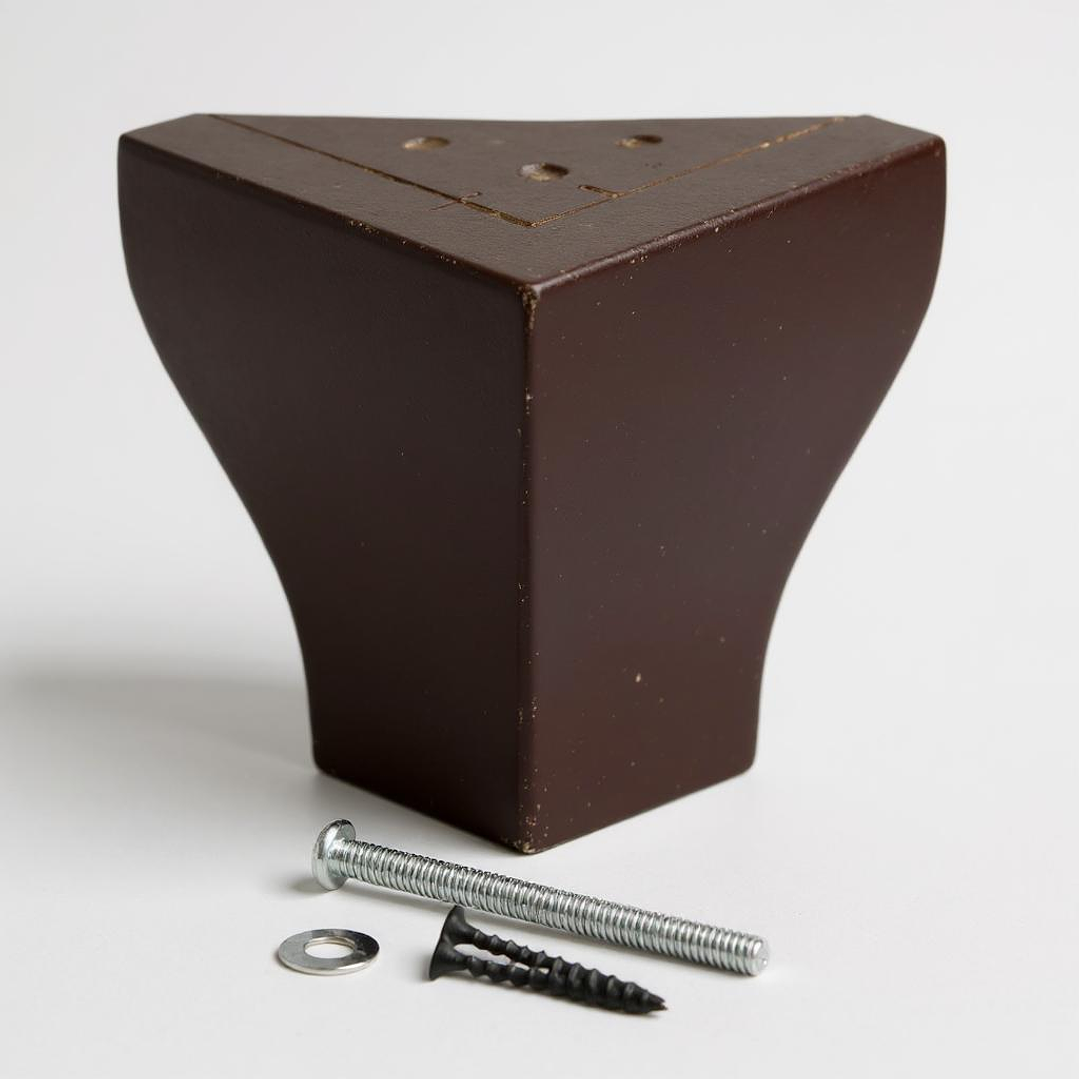 Base Dividida Queen Box 8 cm / Patas De Madera 6