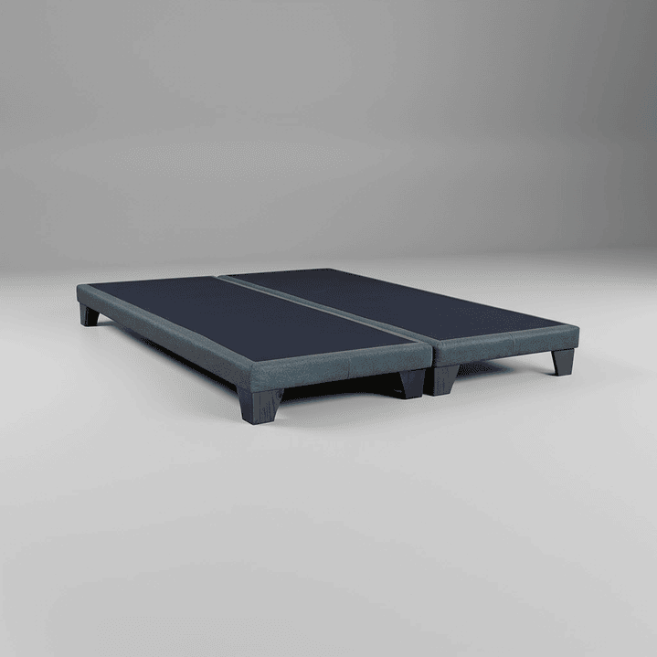 Base Dividida King Box 8 cm / Patas De Madera 5