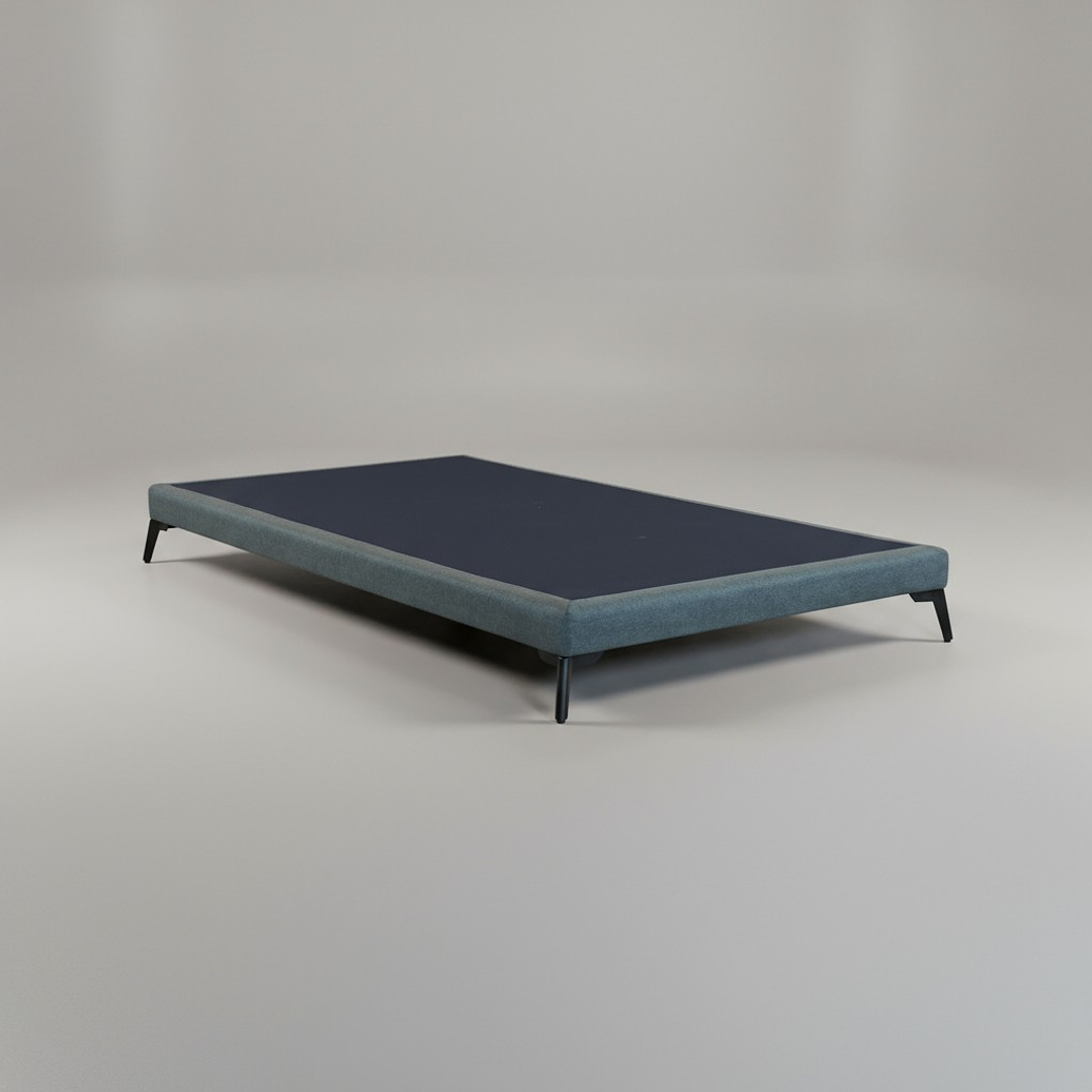 Base de Cama Full Box 8 cm / Con Patas Metalicas y/o Satinada (Unica) 1