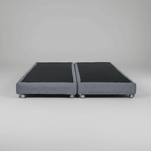 Base Dividida Queen Box 13 cm / Dif. Ruedas