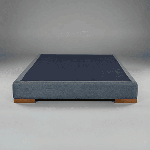 Base De Cama 1.5 Plaza Box 13 cm / Patas De Madera