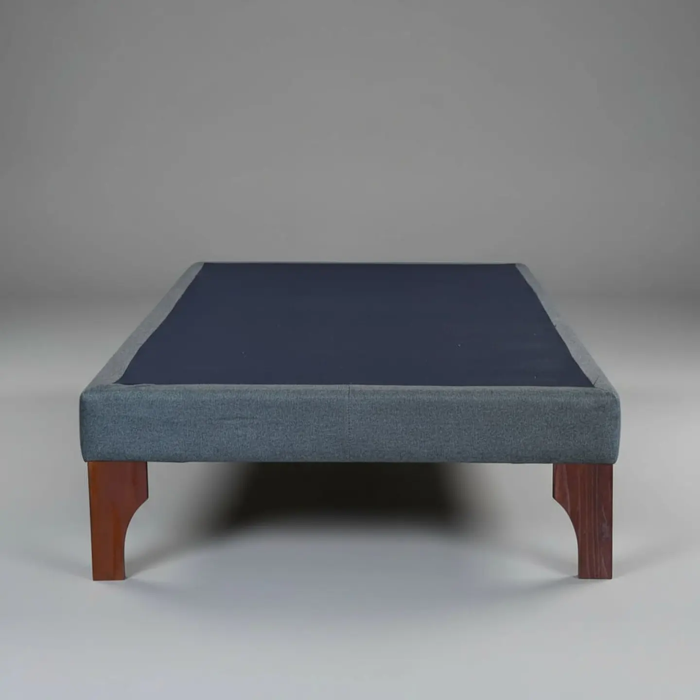 Base De Cama 1.5 Plaza Box 13 cm / Patas De Madera 9