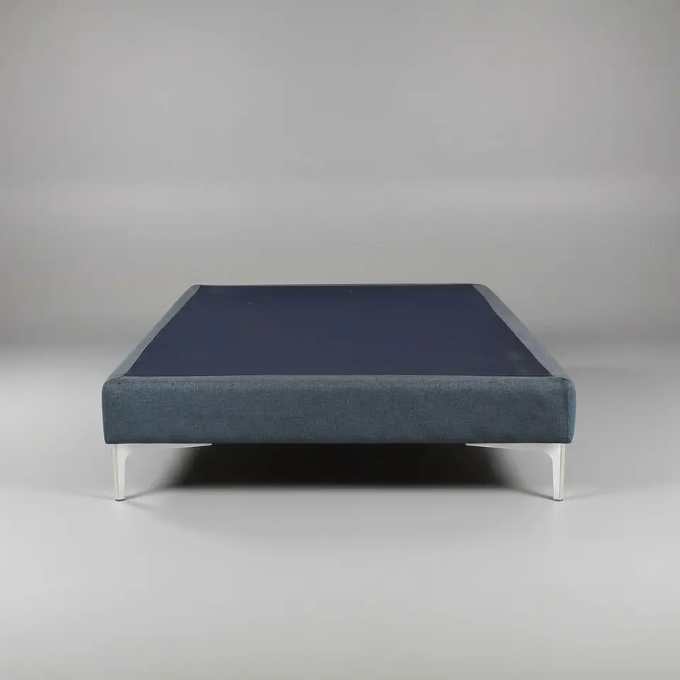 Base de Cama 1.5 Plaza Box 13 cm / Con Patas Metalicas y/o Satinada 1