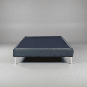 Base de Cama Full Box 13 cm / Con Patas Metalicas y/o Satinada (Unica)