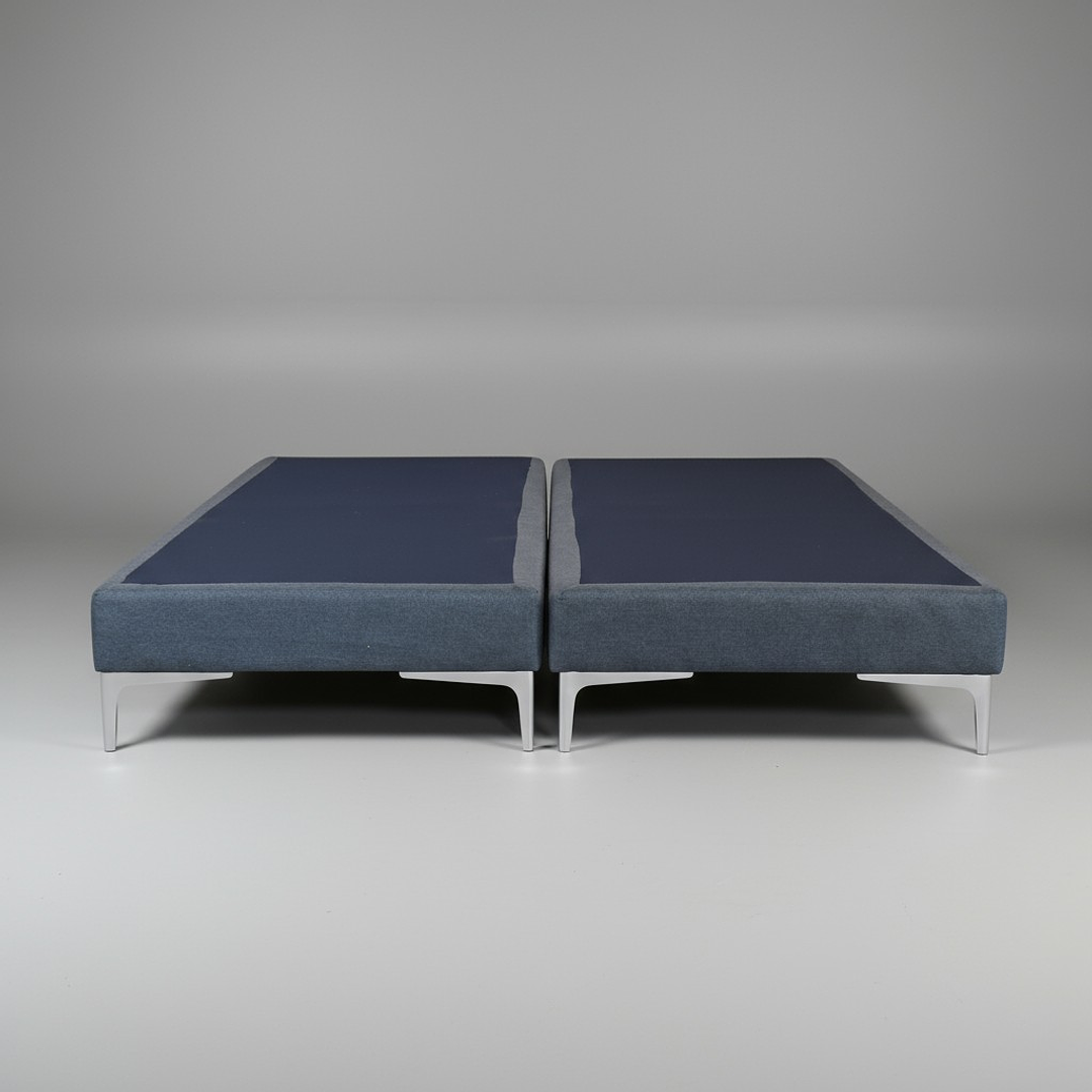 Base Dividida King Box 13 cm / Con Patas Metalicas y/o Satinada 1