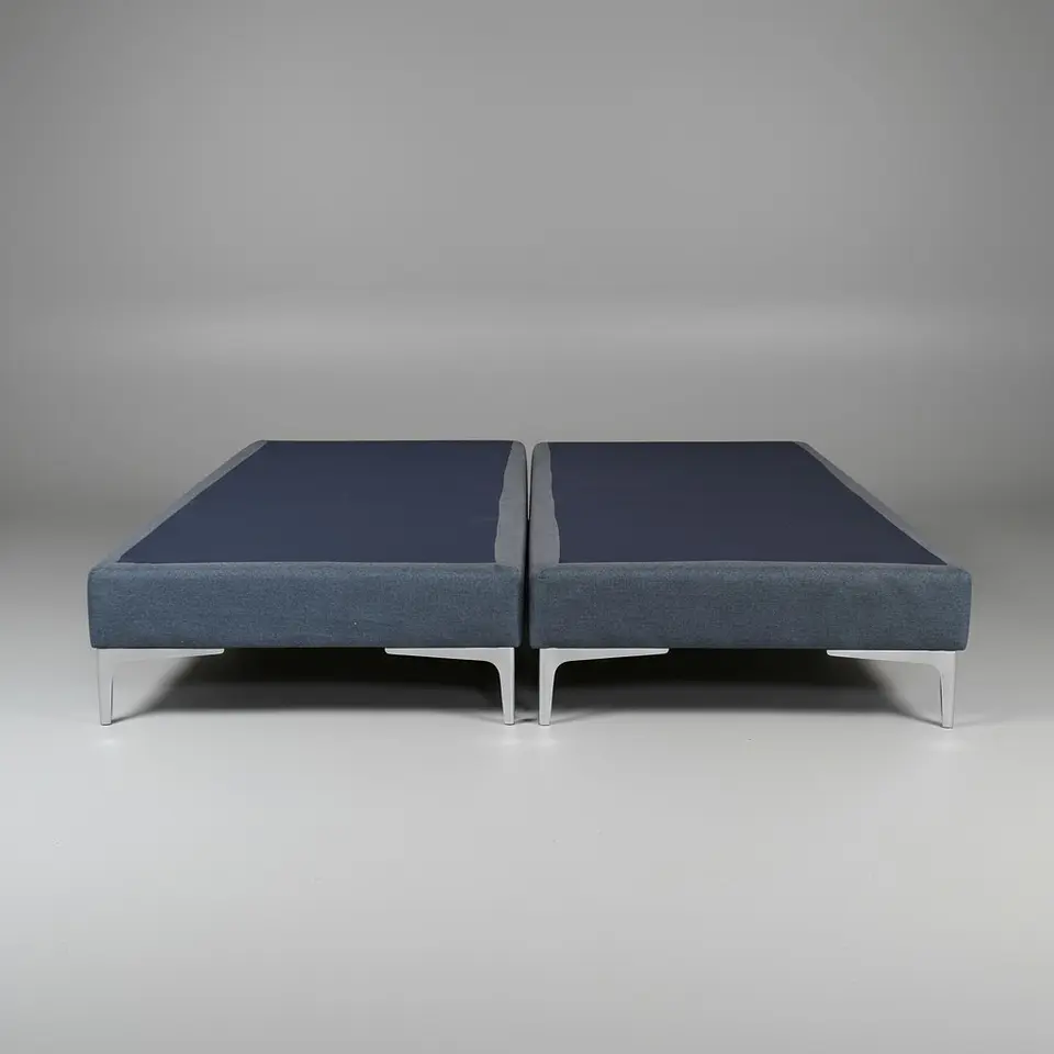 Base Dividida Super King Box 13 cm / Con Patas Metalicas y/o Satinada 1