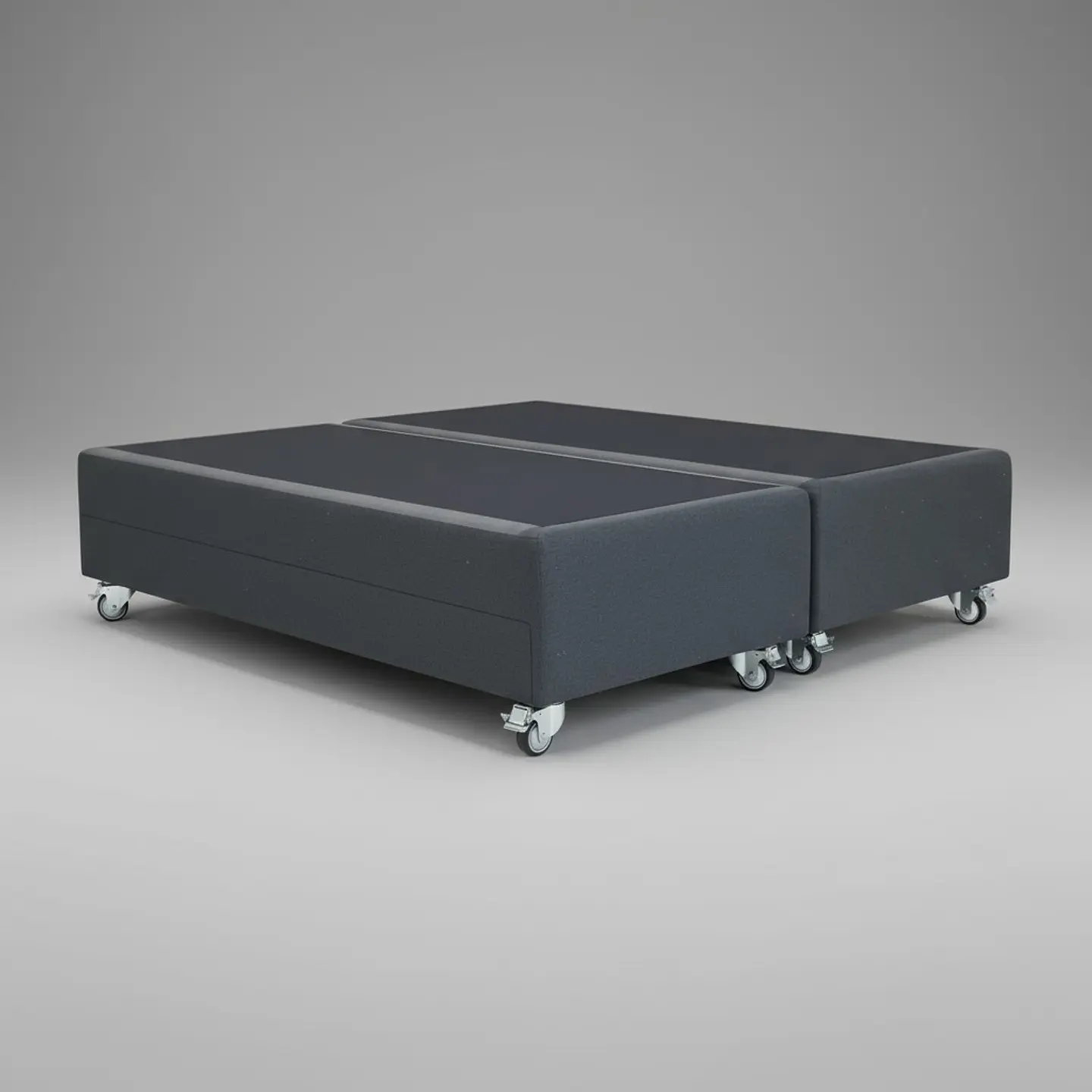 Base Dividida 2 Plazas Box 26 cm / Dif. Ruedas 5