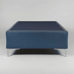 Base de Cama Full Box 30 cm / Con Patas Metalicas y/o Satinada (Unica)