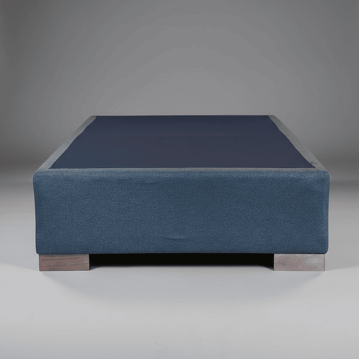 Base De Cama 1 Plaza Box 30 cm / Patas De Madera 3