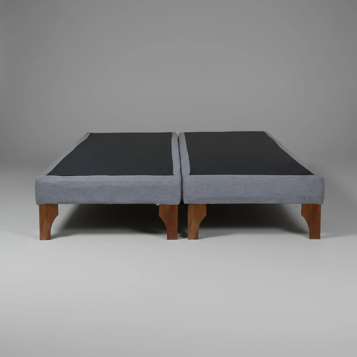 Base Dividida Queen Box 13 cm / Patas De Madera 9