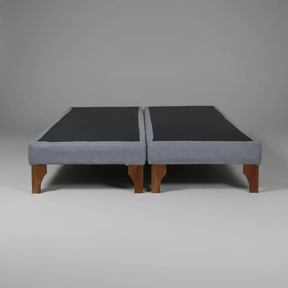 Base Dividida King Box 13 cm / Patas De Madera 9