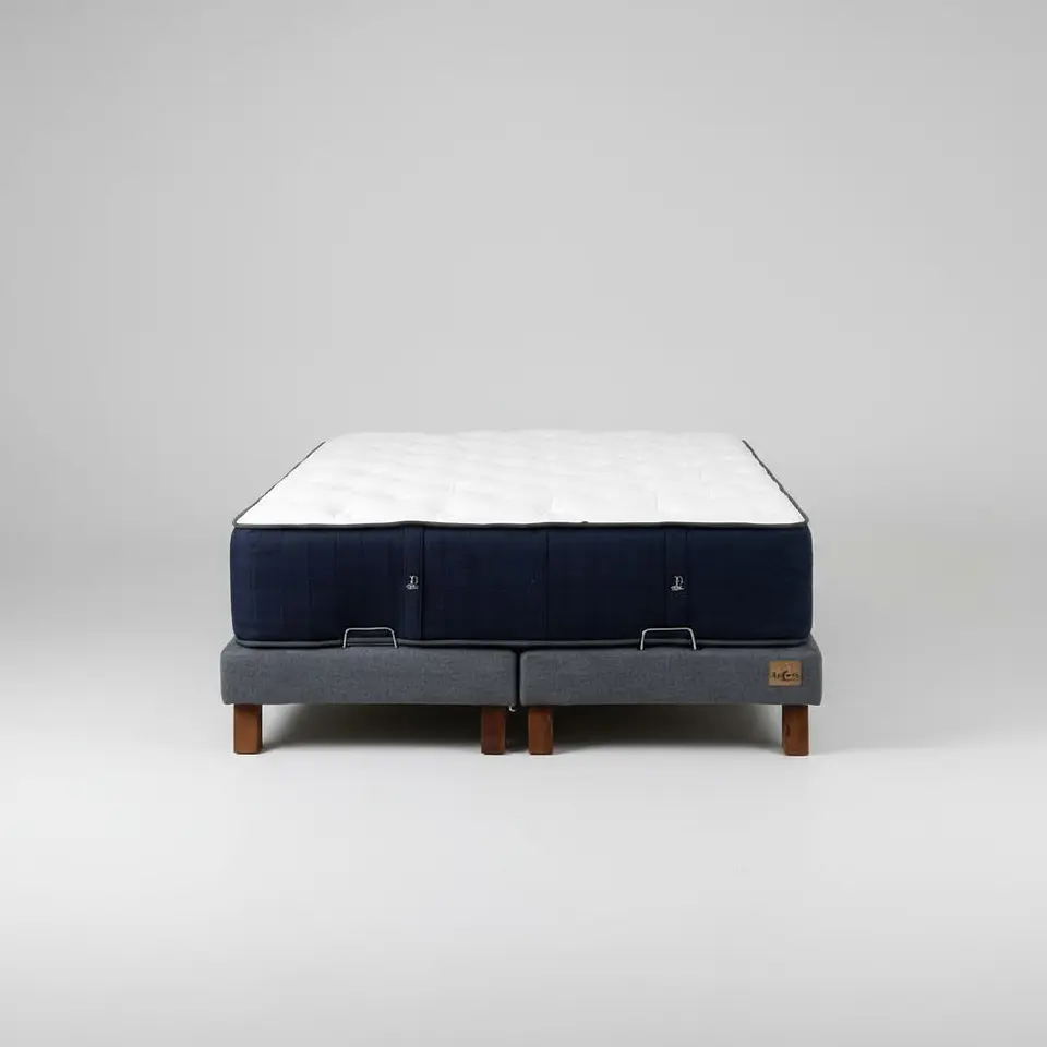 Cama Anti Reflujo Full Dividida + Colchon CIC 2